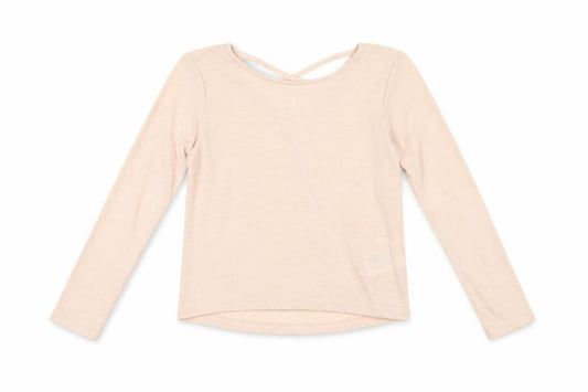 H&M Girls Pink Polyester Jersey T-Shirt Size 8-9 Years Boat Neck Pullover - 8-10years