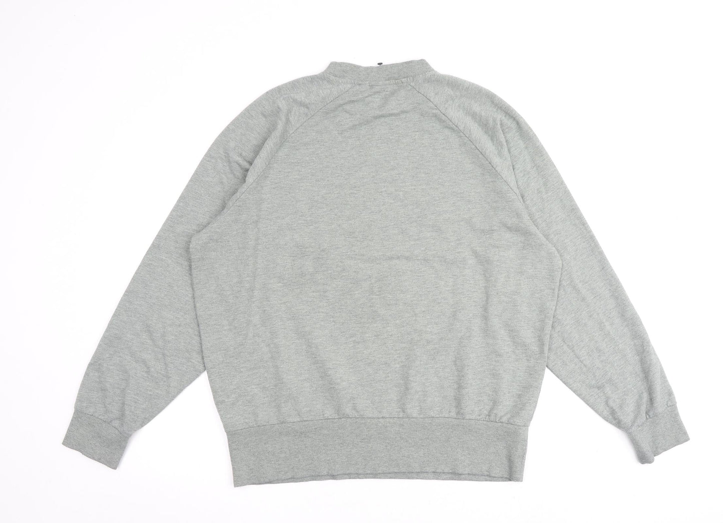 COLLUSION Womens Green Cotton Pullover Sweatshirt Size 8 Pullover