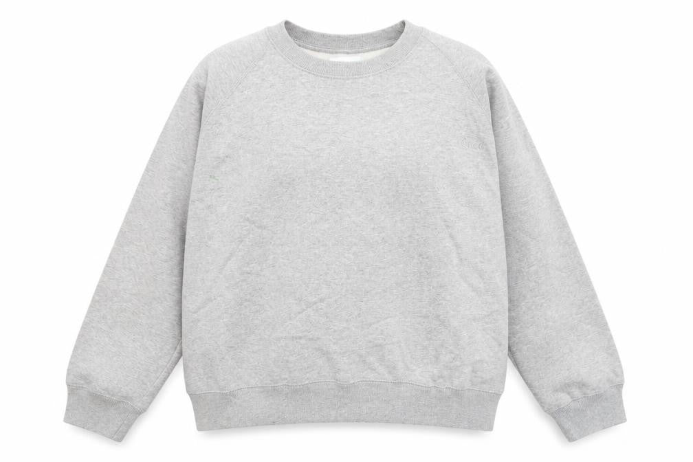 Liquid Womens Grey Cotton Pullover Sweatshirt Size L Pullover