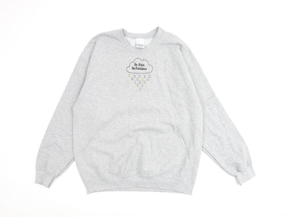 Lydia Lovegrove Womens Grey Cotton Pullover Sweatshirt Size L Pullover