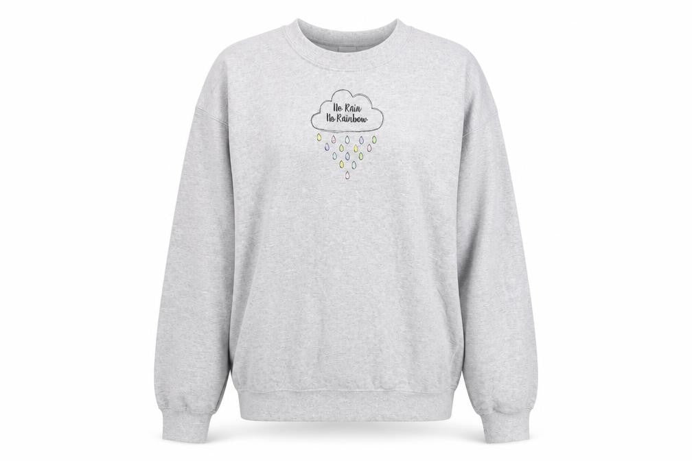 Lydia Lovegrove Womens Grey Cotton Pullover Sweatshirt Size L Pullover