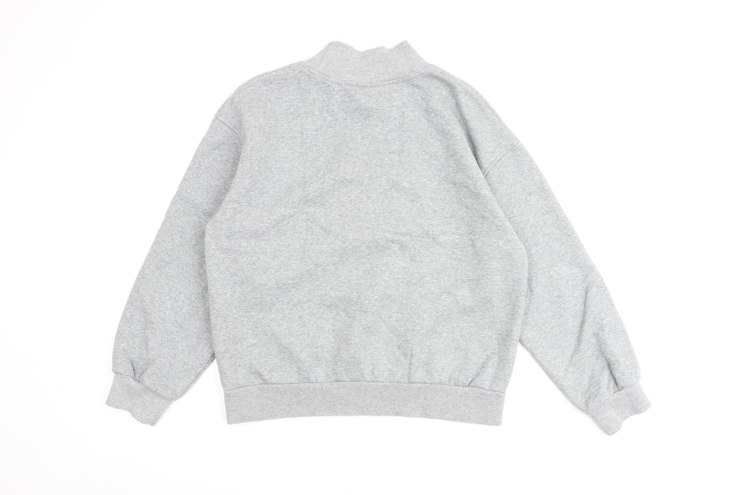 Louis Yao Womens Grey Houndstooth 100% Cotton Pullover Sweatshirt Size XL Pullover