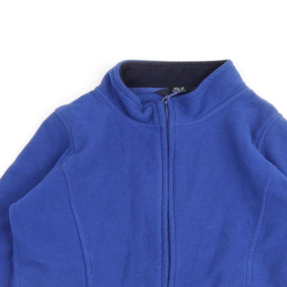 EWM Womens Blue Jacket Size 10 Zip