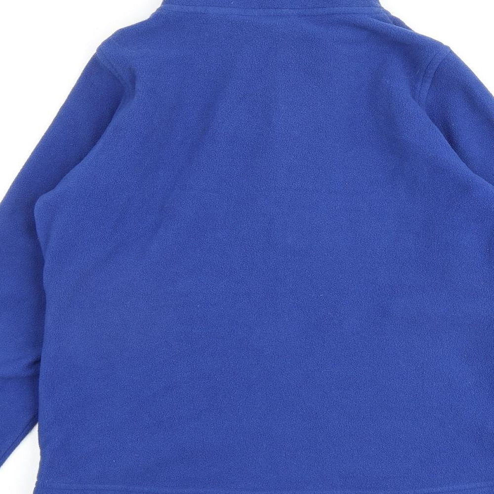EWM Womens Blue Jacket Size 10 Zip