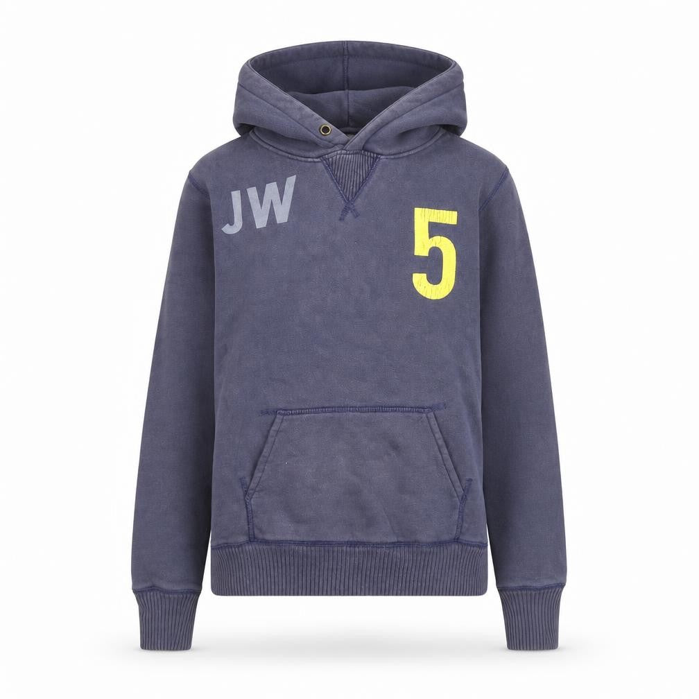 Jack Wills Womens Blue Cotton Pullover Hoodie Size 8 Pullover
