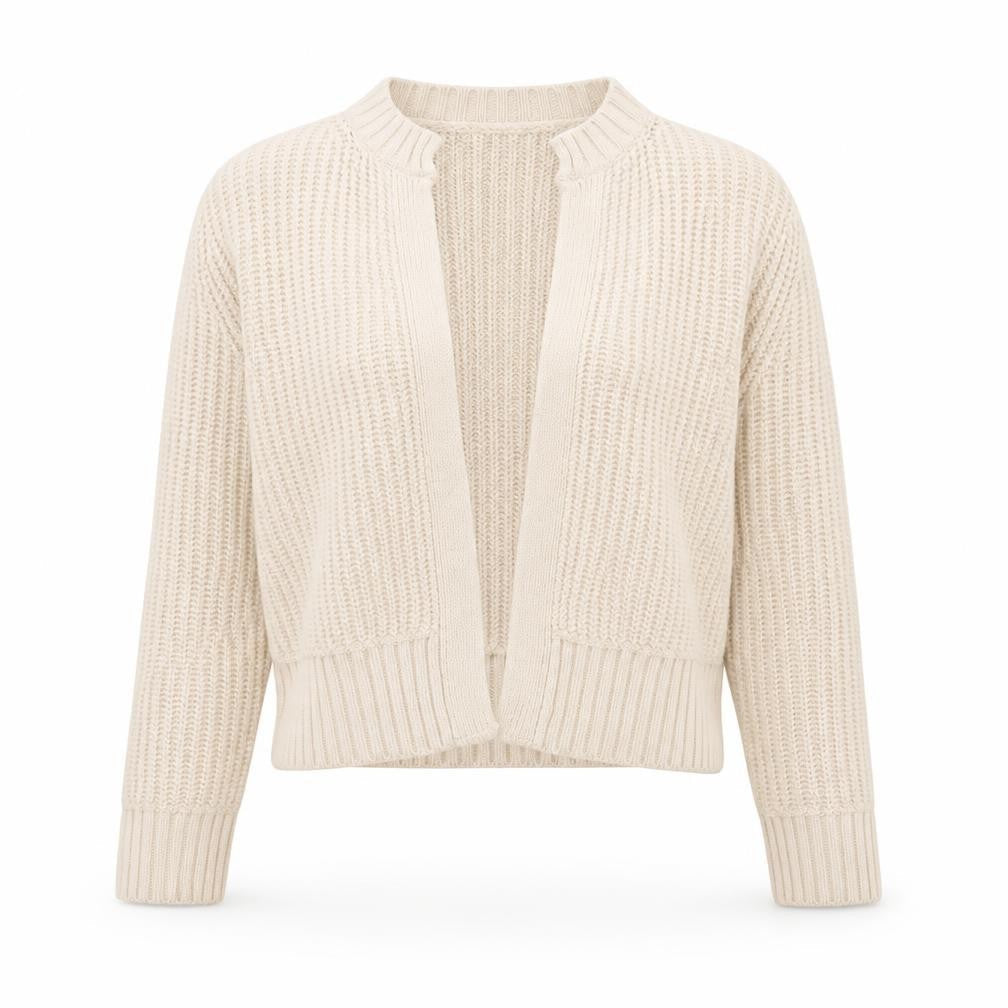Classics Womens Beige V-Neck Cotton Cape Jumper Size 10