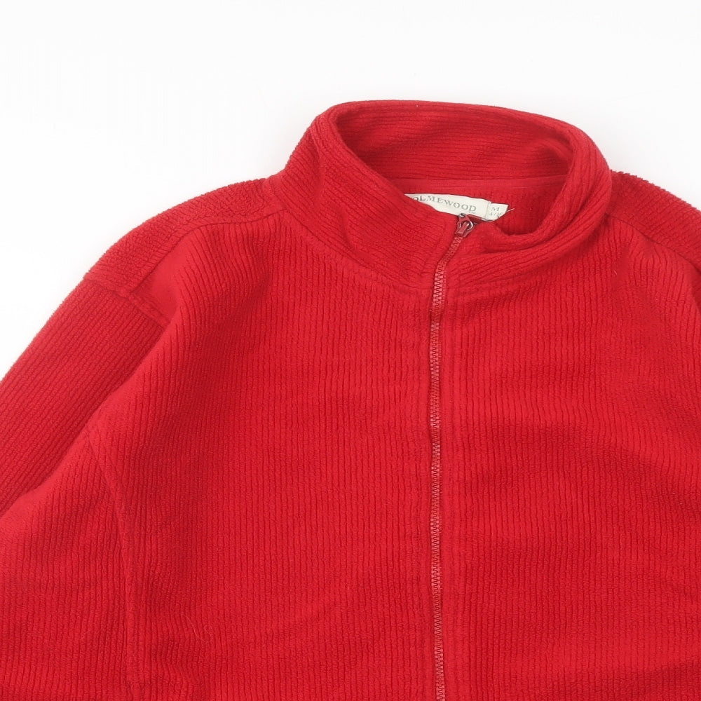 Holmewood Womens Red Jacket Size 14 Zip