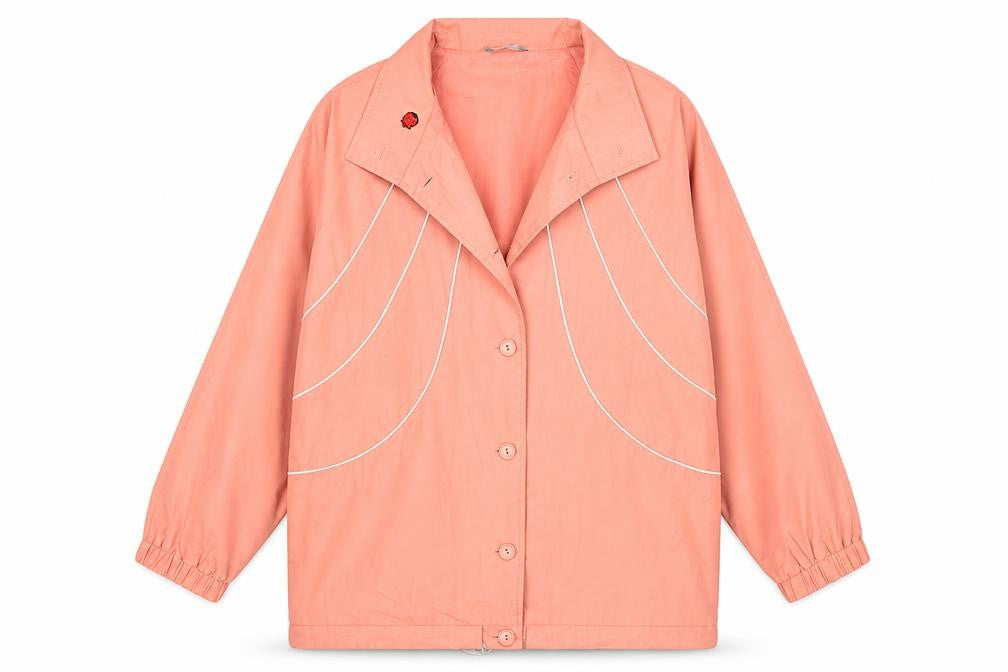 Littlewoods Womens Orange Jacket Size 12 Button