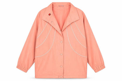 Littlewoods Womens Orange Jacket Size 12 Button