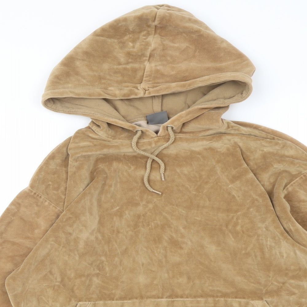 ASOS Womens Brown Polyester Pullover Hoodie Size 2XS Pullover