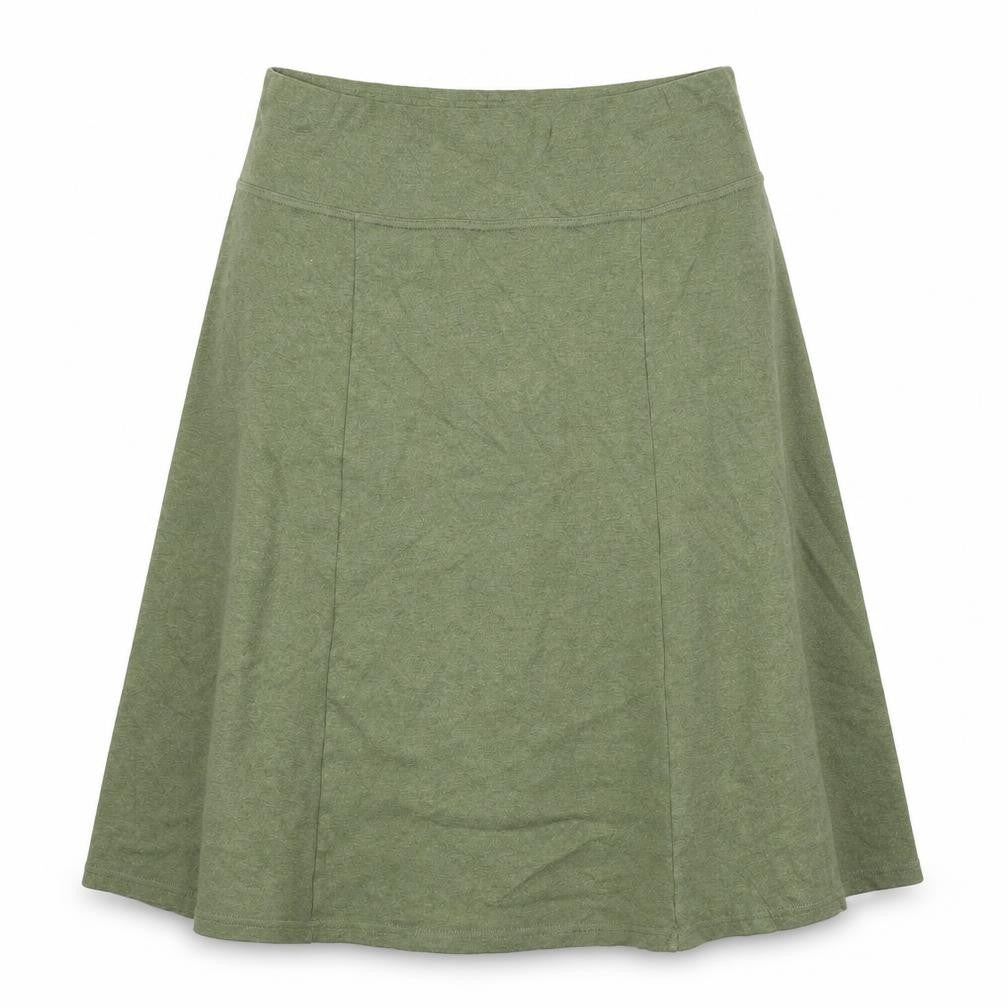 Cotswold Collections Womens Green Cotton Flare Skirt Size M