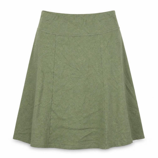 Cotswold Collections Womens Green Cotton Flare Skirt Size M