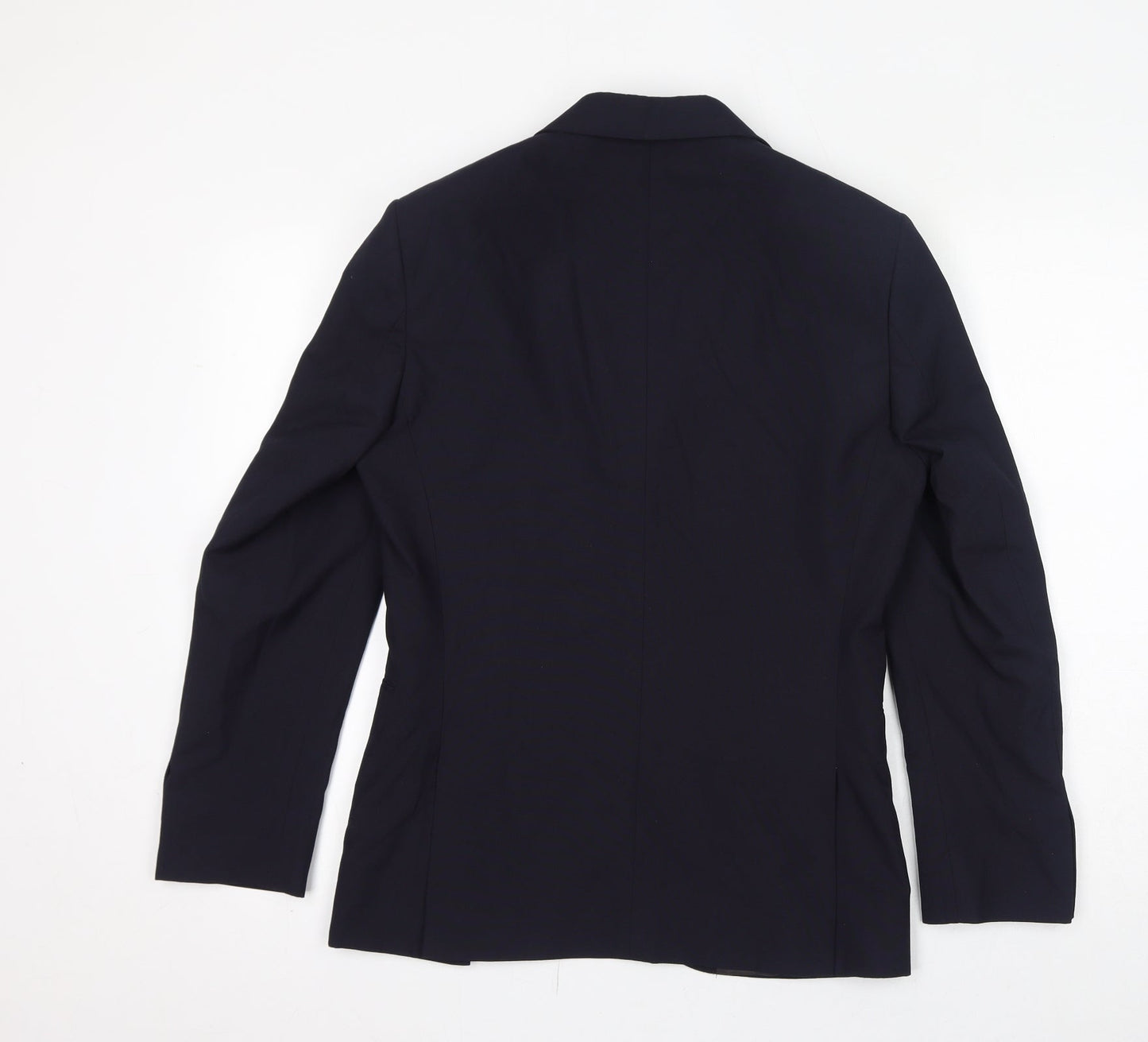 NEXT Mens Blue Polyacrylate Fibre Jacket Blazer Size 36 Regular