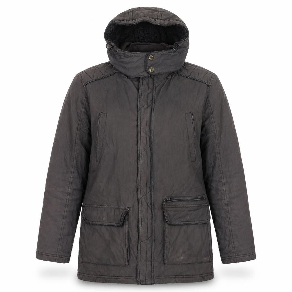 Quebramar Womens Brown Jacket Size S Zip - Unisex