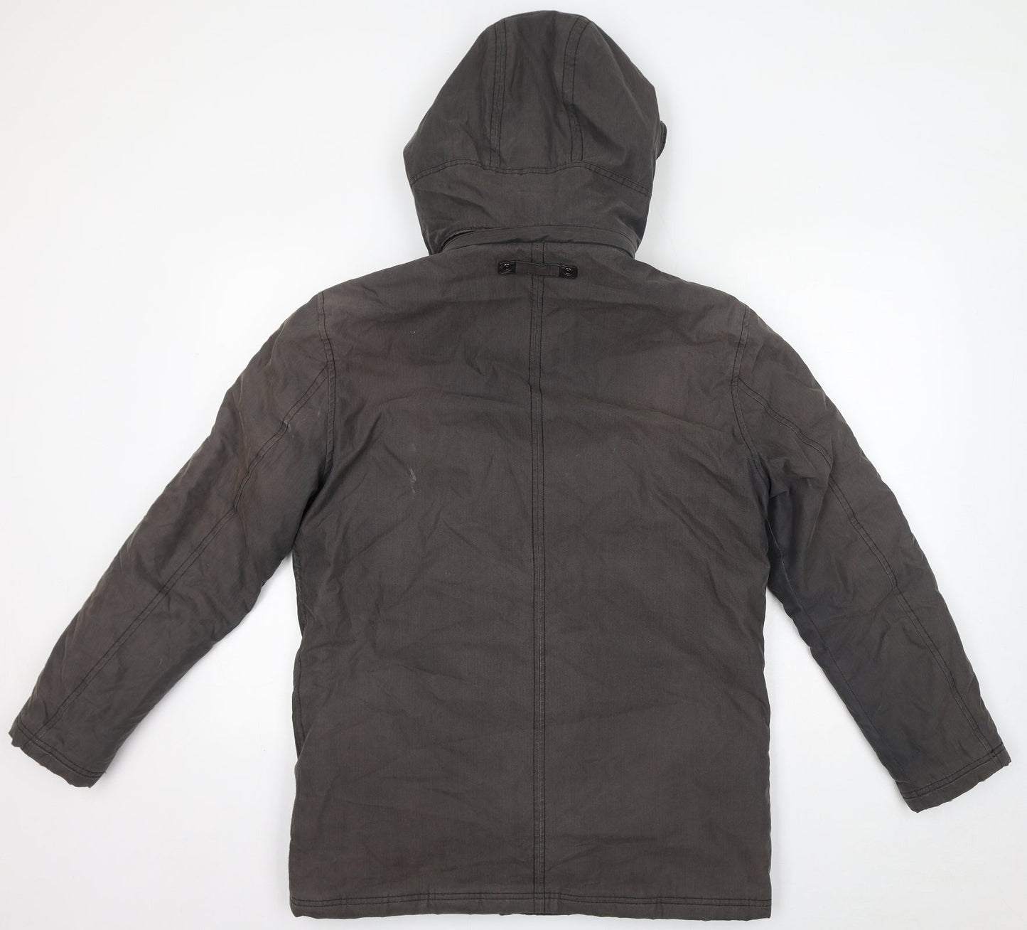 Quebramar Womens Brown Jacket Size S Zip - Unisex