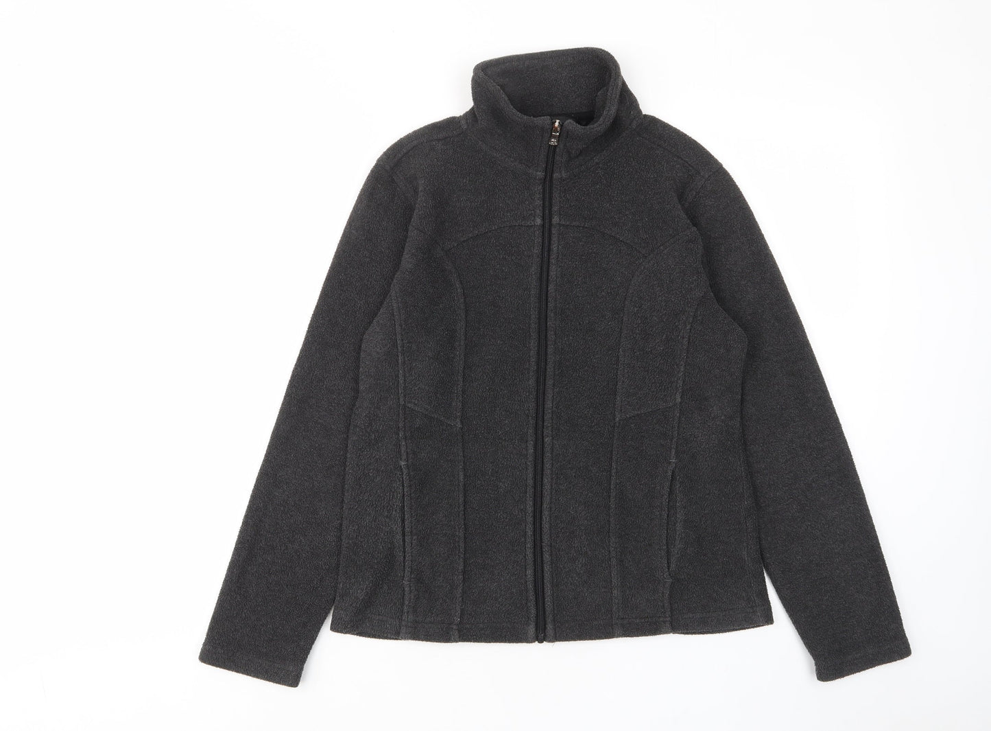 BC Collection Womens Grey Jacket Size S Zip - Pockets