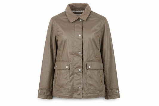 Per Una Womens Brown Jacket Size 10 Zip - Pockets, Collared