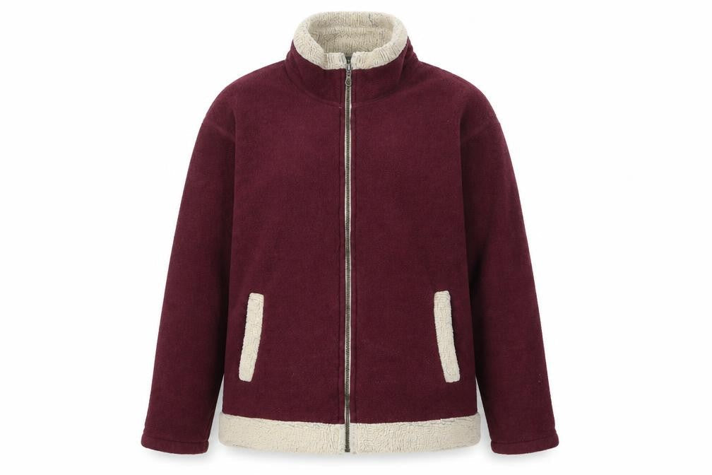 Emerald Womens Purple Jacket Size M Zip - Pockets