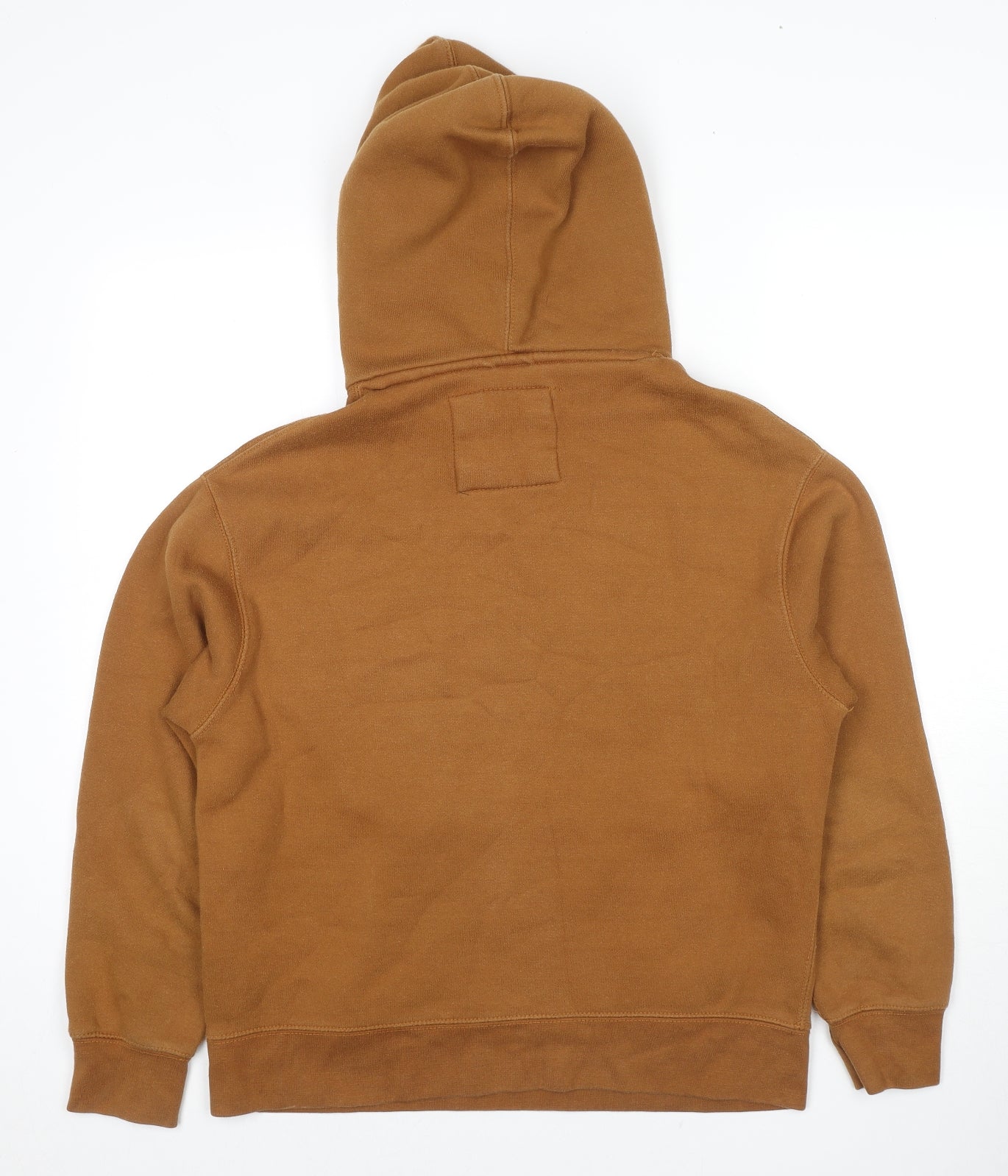 Pull&Bear Womens Brown Cotton Pullover Hoodie Size S Pullover