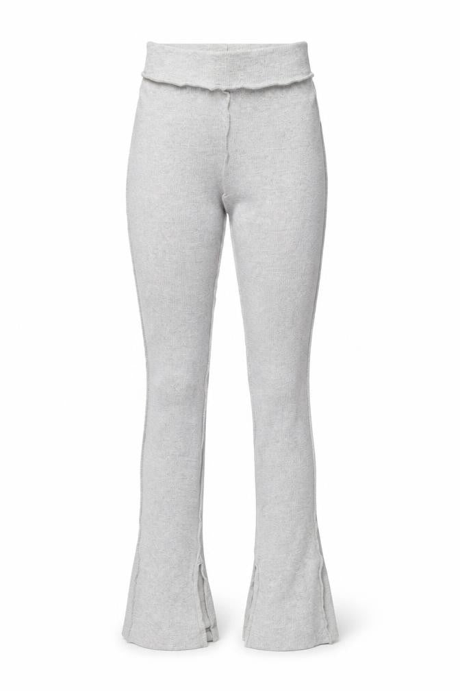 PRETTYLITTLETHING Womens Grey Polyester Trousers Size 4 L33.5 in Regular