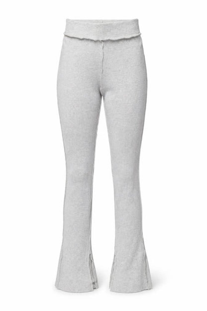 PRETTYLITTLETHING Womens Grey Polyester Trousers Size 4 L33.5 in Regular