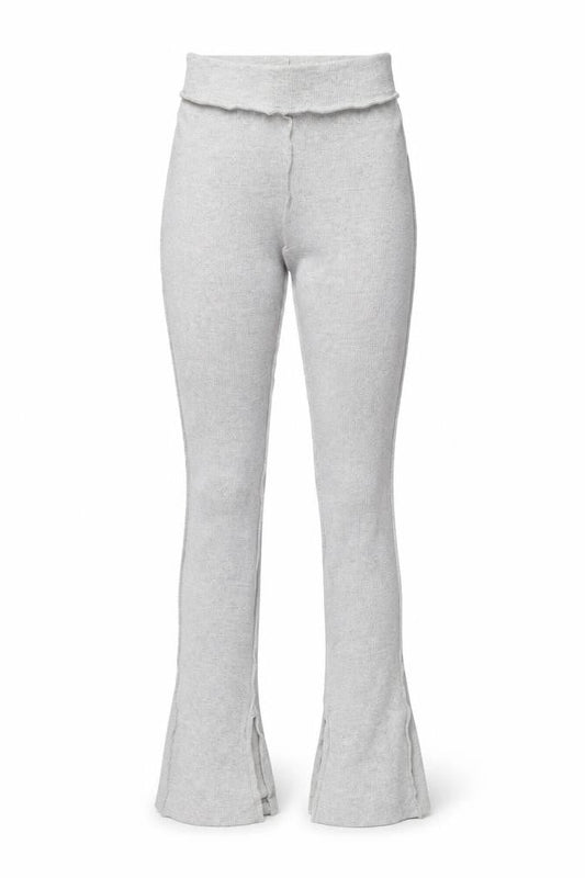 PRETTYLITTLETHING Womens Grey Polyester Trousers Size 4 L33.5 in Regular