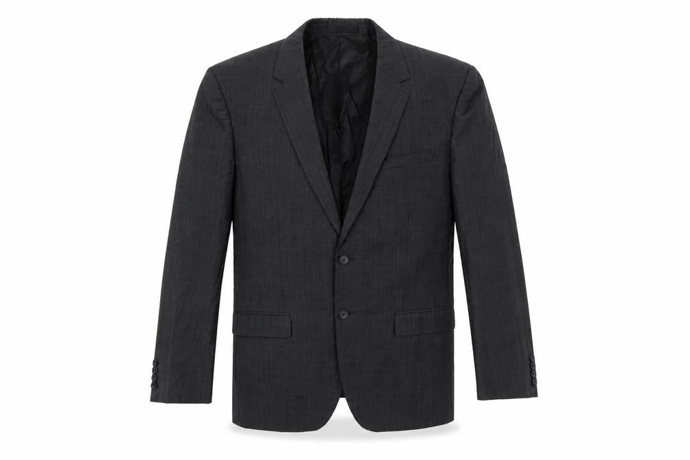 Autograph Mens Grey Polyester Jacket Suit Jacket Size 42 Regular