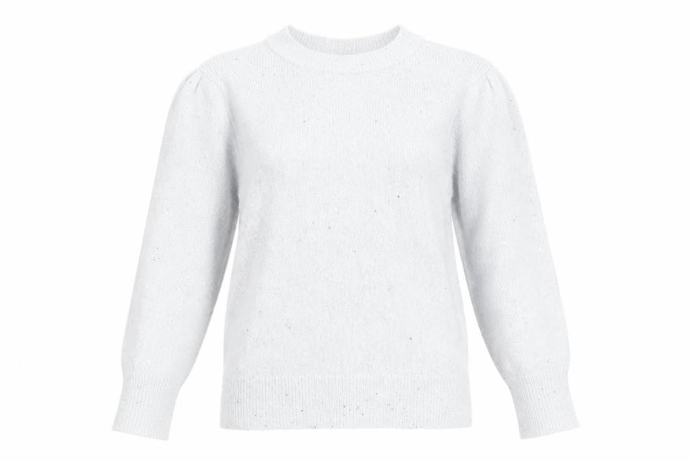 Dorothy Perkins Womens Grey Round Neck Acrylic Pullover Jumper Size 12