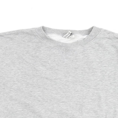 H&M Womens Grey Cotton Pullover Sweatshirt Size XS Pullover