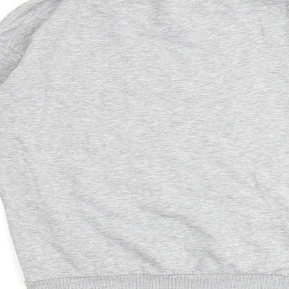 H&M Womens Grey Cotton Pullover Sweatshirt Size XS Pullover