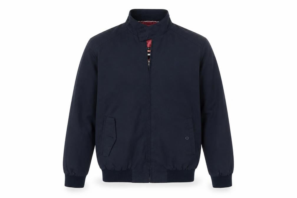 Tailored Saint Mens Blue Bomber Jacket Jacket Size S Zip