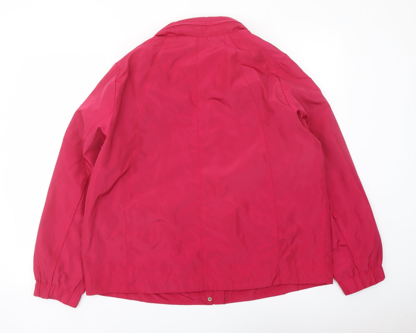 Love Coats Womens Pink Jacket Size 18 Zip