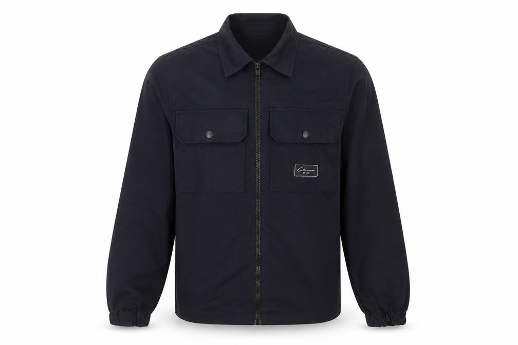 Closure Mens Blue Jacket Size XS Zip