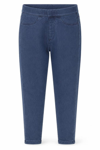 Marks & Spencer Womens Blue Cotton Jegging Jeans Size 6 L26 in Regular