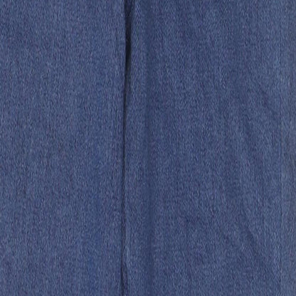 Marks & Spencer Womens Blue Cotton Jegging Jeans Size 6 L26 in Regular