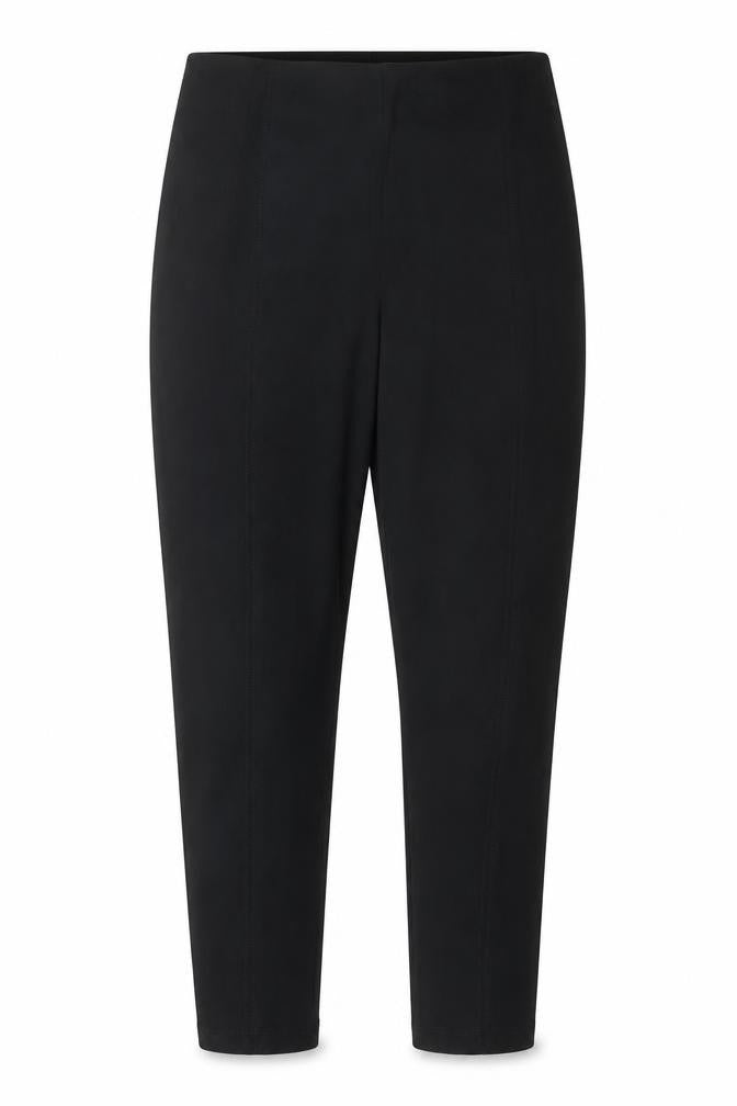 Marks & Spencer Womens Black Polyester Capri Leggings Size 6 L26 in