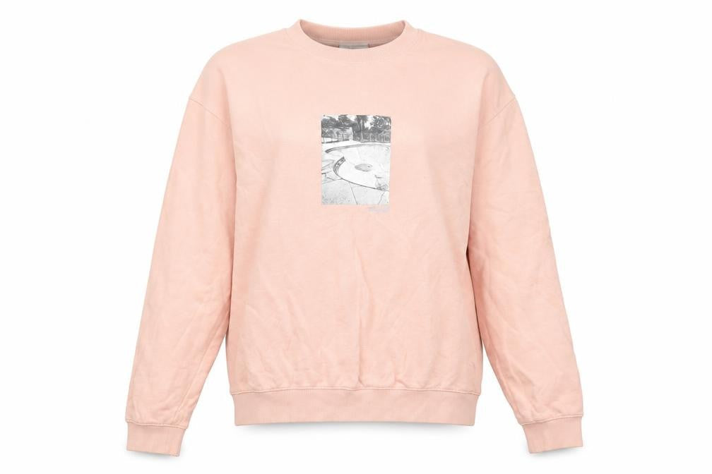 H&M Womens Pink Cotton Pullover Sweatshirt Size M Pullover