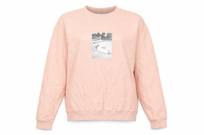 H&M Womens Pink Cotton Pullover Sweatshirt Size M Pullover