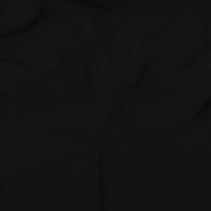 Hornes Mens Black Polyester Tuxedo Suit Jacket Size 38 Regular