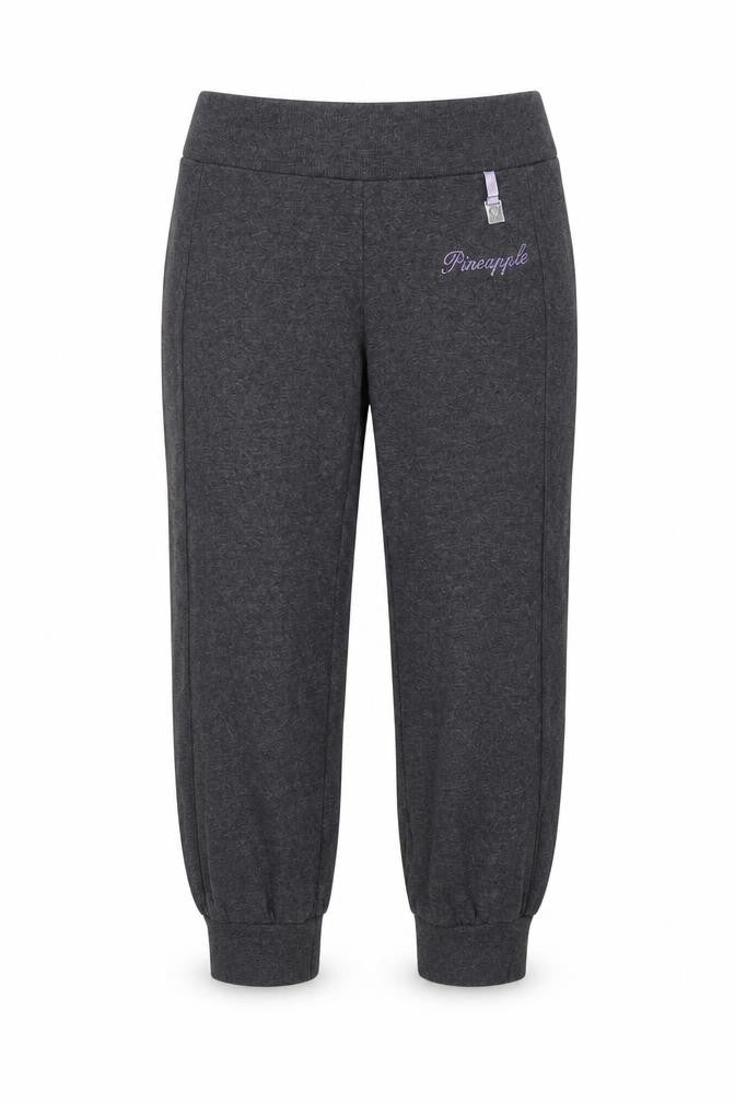 Pineapple Womens Grey Cotton Jogger Trousers Size 6 Regular