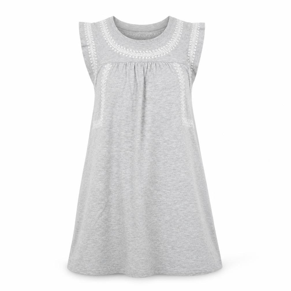 Gap Womens Grey Cotton A-Line Size 2XS Round Neck Pullover