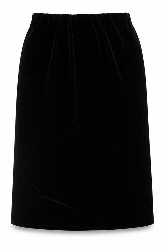 Stephen Womens Black Polyester A-Line Skirt Size 34 in