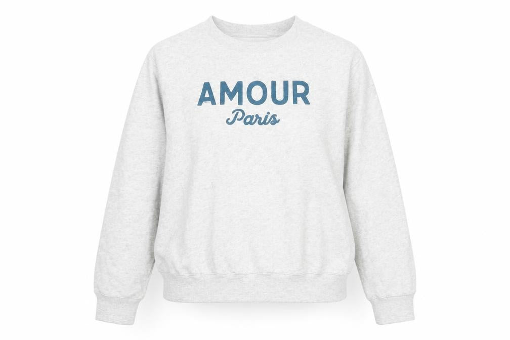 Marks & Spencer Womens Grey Cotton Pullover Sweatshirt Size XS Pullover - Amour Paris
