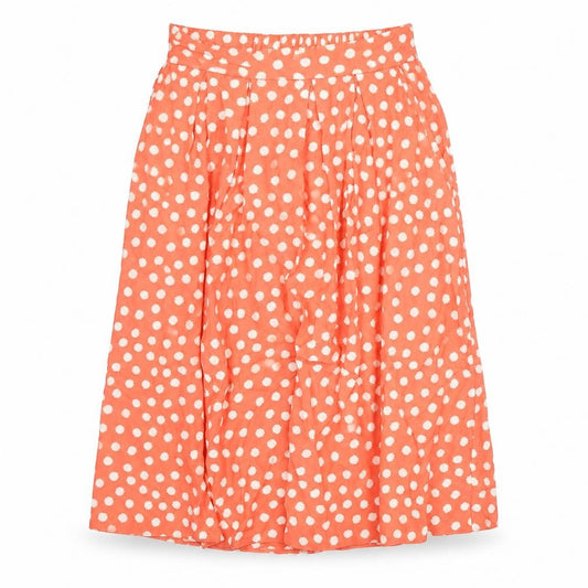 blue chameleon Womens Pink Floral Viscose Flare Skirt Size 12