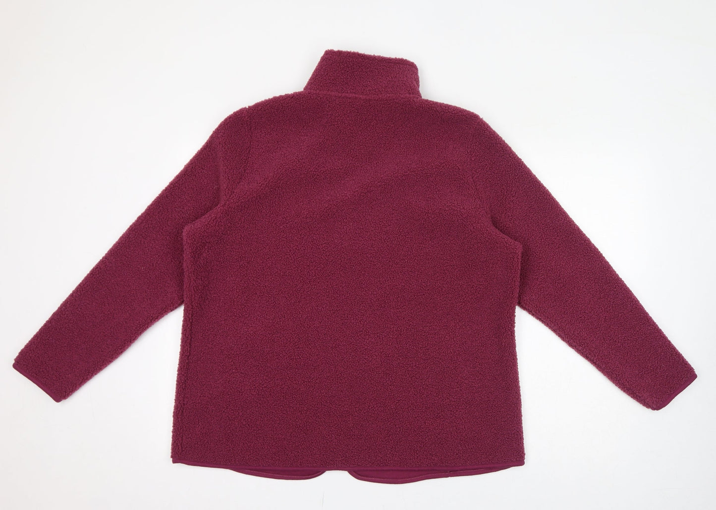 Bonmarché Womens Pink Jacket Size 16 Zip