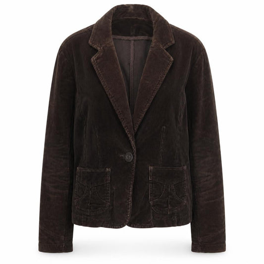 Oasis Womens Brown Jacket Blazer Size 14 Button