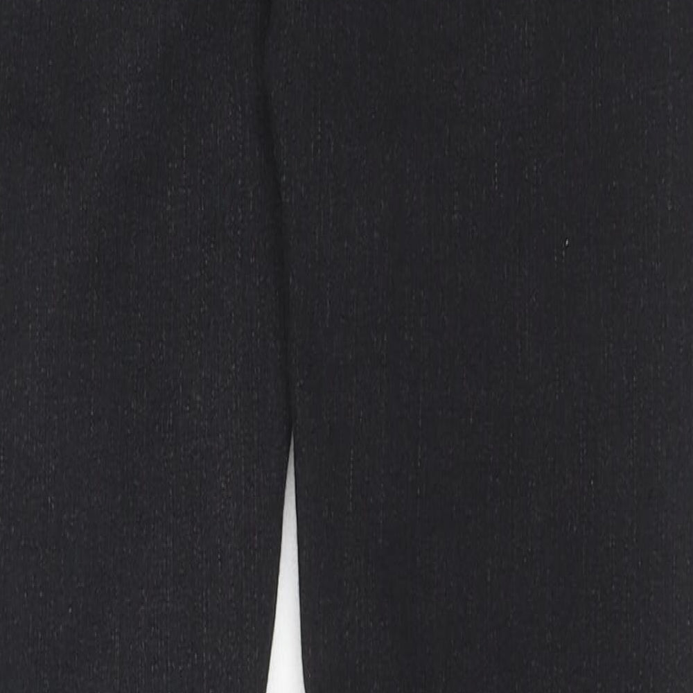 VERO MODA Womens Black Cotton Skinny Jeans Size M L32 in Regular Zip