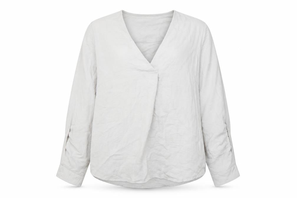 Apricot Womens Ivory Polyester Basic Blouse Size 12 V-Neck