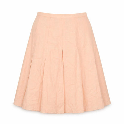 Encore Womens Pink Polyester Swing Skirt Size 14 Zip
