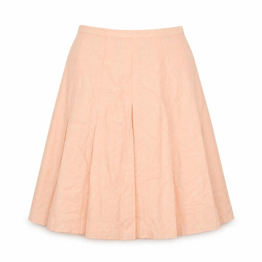 Encore Womens Pink Polyester Swing Skirt Size 14 Zip